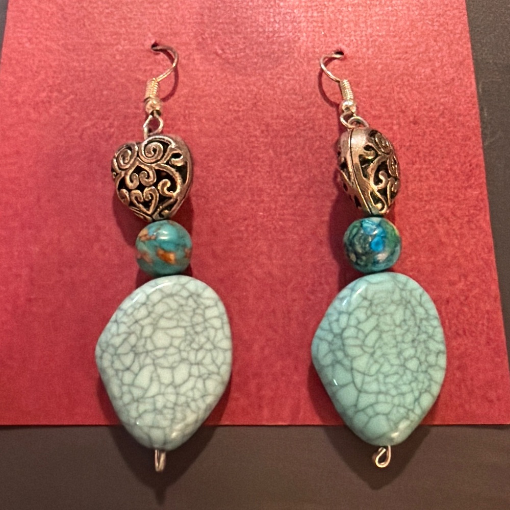 Turquoise earrings